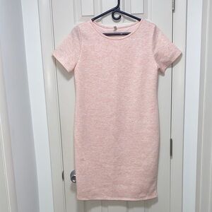 Pink Blush Short Sleeve Dress